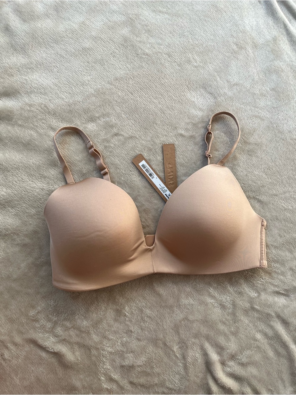 SKIMS Wireless Form Nursing Bra 32DD NWT Clay Color